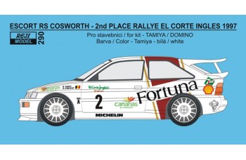 Decal – Escort RS Cosworth - Rallye El Corte Inglés 1997 - Thiry / Prévot